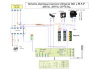 thumbnail of SCHEMA ELECTRIQUE ARTIC CRYSTAL TRI 380V
