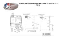 thumbnail of Schéma électrique hachoirs M.A.P. type TC 12 – TC 22 – TC 32