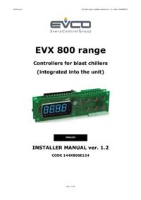 thumbnail of EVCO EVX 800