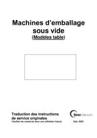 thumbnail of NOTICE – modeles de table